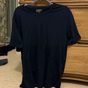 Men's Huckberry PROOF Merino Wool Navy T-Shirt